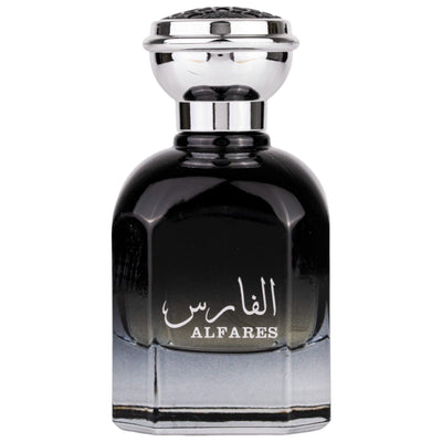 Al Fares Eau de Parfum 85ml - en lyxig doft med exotiska noter, perfekt för den som söker en unik och långvarig parfymupplevelse.