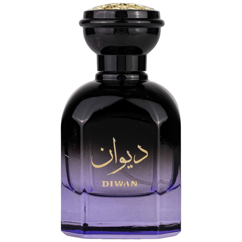 Diwan Eau de Parfum 85ml - en lyxig doft med orientalisk inspiration, perfekt för både dagligt bruk och speciella tillfällen. Frisk, sensuell och långvarig.