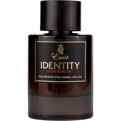 Identity Oud Crescent Eau de Parfum 100ml från Emir: en förförisk, träig doft för den moderna, självsäkra mannen.