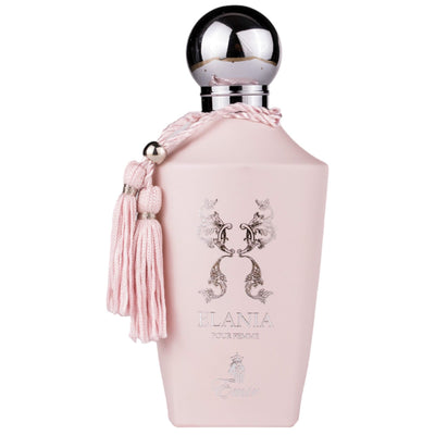 Elania Eau de Parfum 100ml från Emir – en elegant doft med blommiga och fruktiga noter, perfekt för stiliga kvinnor.