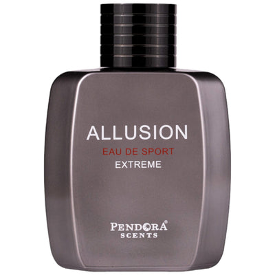 Allusion Eau De Sport Extreme från Pendora Scents: en energifylld och sofistikerad doft för den moderna mannen.