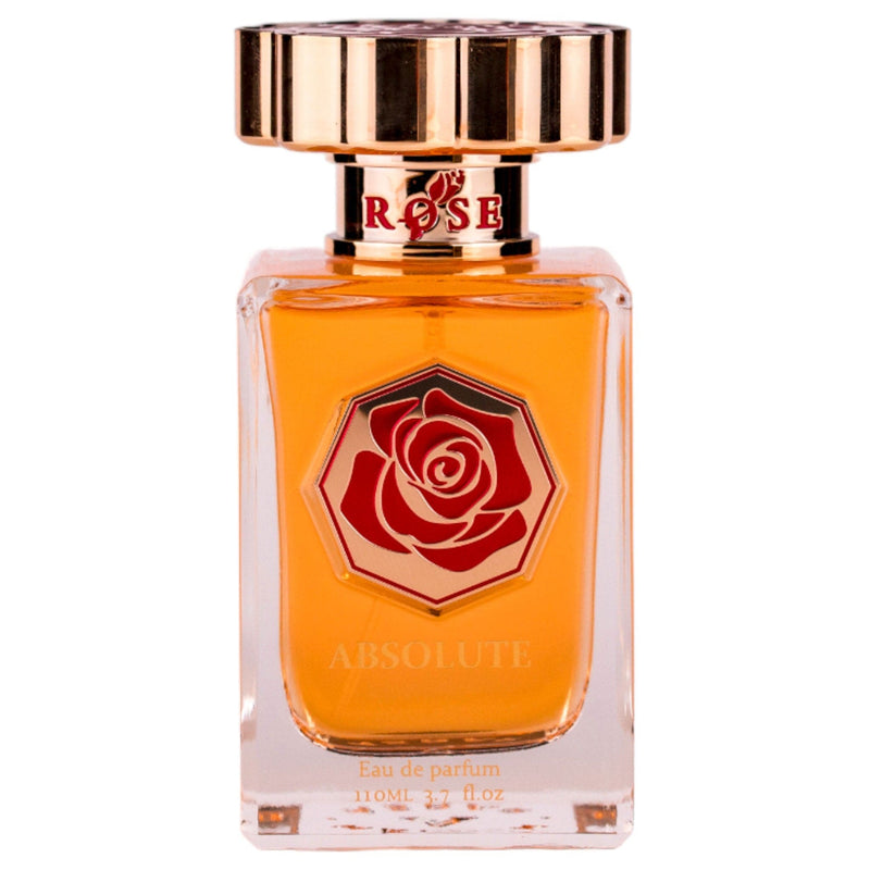 Rose Absolute Eau de Parfum 100ml från Maison Asrar – en tidlös doft med blommiga noter av ros, perfekt för eleganta stunder.