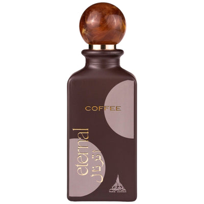 Eternal Coffee Eau de Parfum 85ml från Paris Corner - en förförisk unisexdoft med noter av kaffe, kryddor och trä.