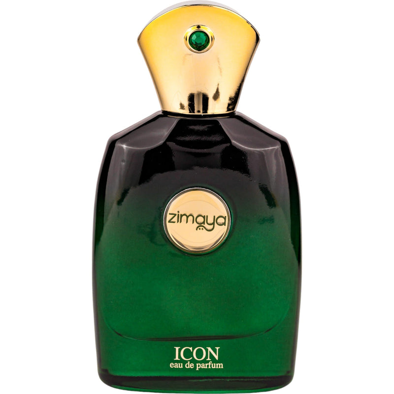 Zimaya Icon EDP 100ml - en kraftfull och elegant doft för den moderna gentlemannen med djupa, maskulina noter.