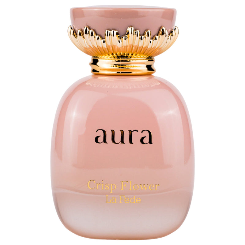 Aura Crisp Flower Eau de Parfum 100ml från La Fede - blommig, fräsch och sensuell doft för den moderna kvinnan.