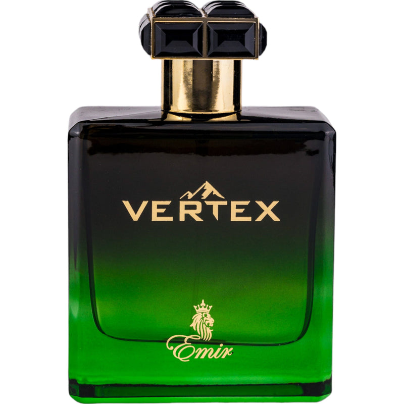 Vertex Eau de Parfum 100ml - en fräsch och elegant doft som förenar blommiga och träiga noter för en kvarstående och förförisk upplevelse.