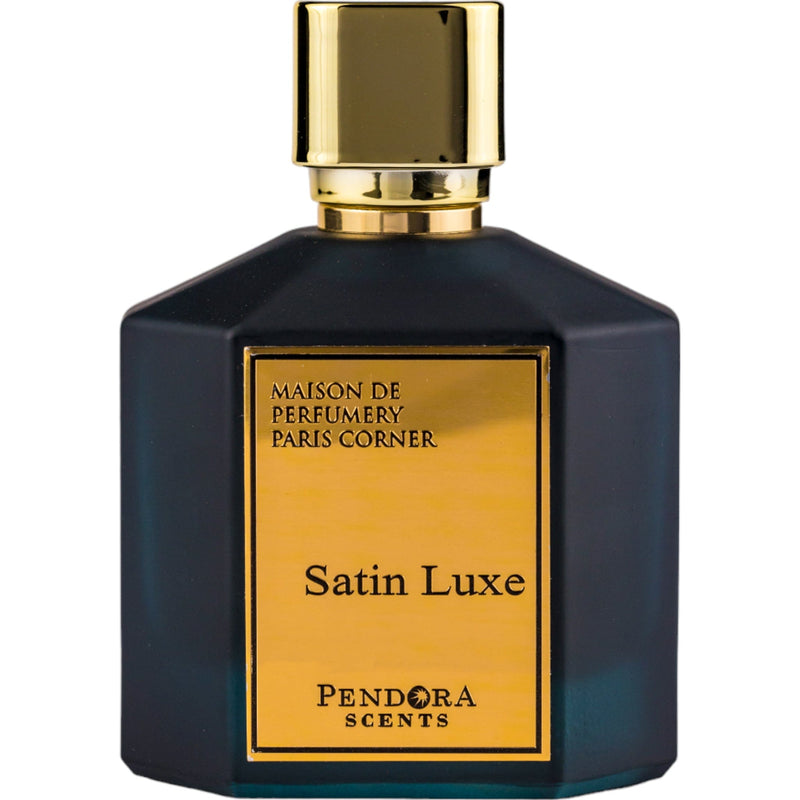 Satin Luxe Eau de Parfum 100ml från Pendora Scents – en unisexdoft med eleganta blommiga och träiga noter för tidlös stil.