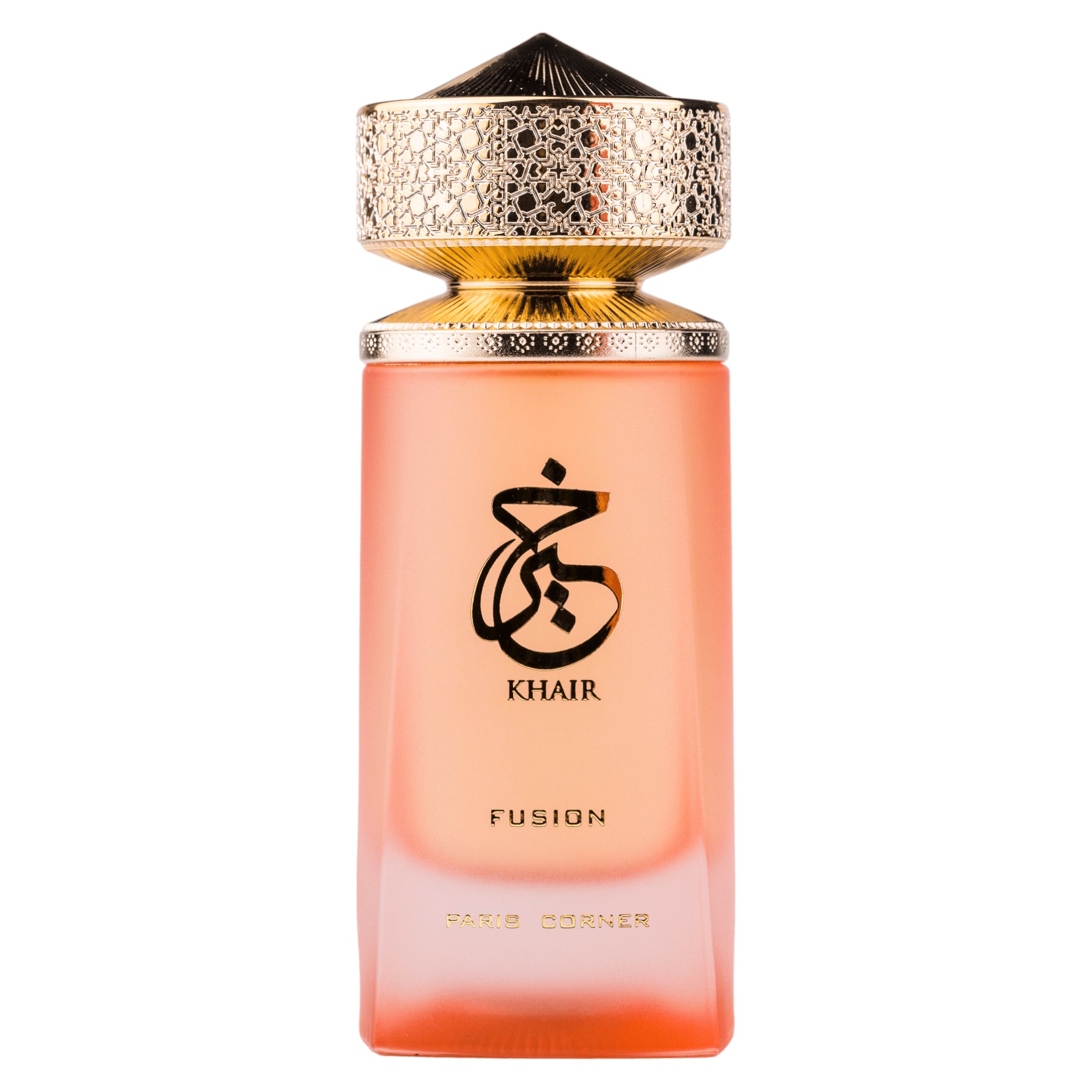 Khair Fusion EDP 100ml från Paris Corner - en elegant och sensuell doft för den moderna kvinnan, perfekt för alla tillfällen.