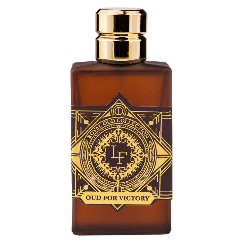 Oud for Victory Eau de Parfum 100ml från La Fede – en kraftfull unisexdoft med djupa oudtoner och kryddiga inslag för en unik signatur.