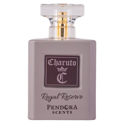 Charuto Regal Reserve Eau de Parfum 100ml från Pendora Scents – en elegant, maskulin doft med tobaks- och tränoter.