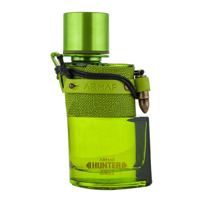 Hunter Jungle Eau de Parfum 100ml från Armaf – en maskulin doft med friska, kryddiga och träiga noter för den självsäkra mannen.