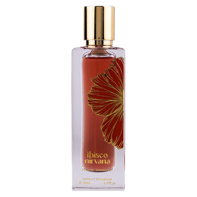 Ibisco Nirvana Eau de Parfum 65ml - en lyxig doft med blommiga och fruktiga noter som ger en känsla av bliss och elegans. Perfekt för varje tillfälle.