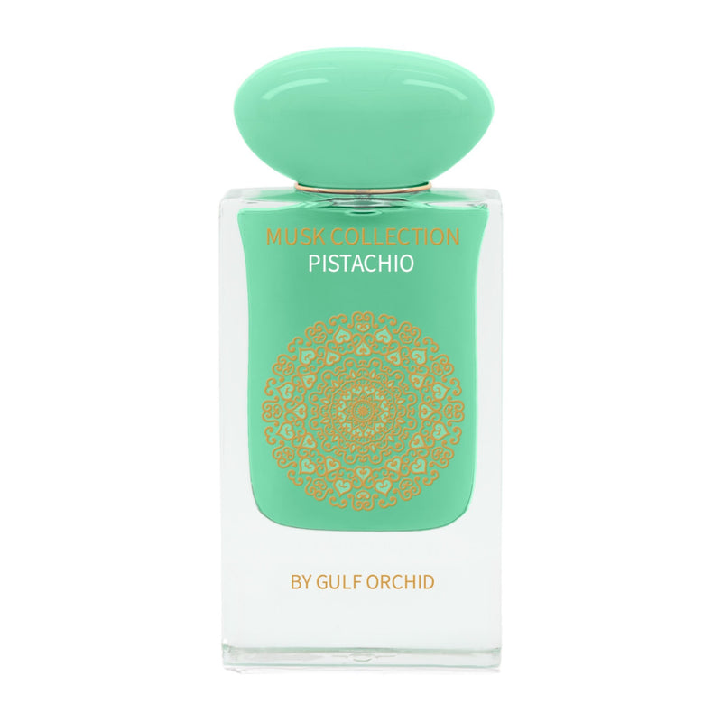 Pistachio Eau de Parfum 60ml – en lyxig doft med nötiga och söta toner, perfekt för att förhöja din personliga stil och lämna ett bestående intryck.