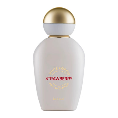 White Forest Strawberry Eau de Parfum 100ml - en fruktig och fräsch doft med söta jordgubbar, perfekt för en förtrollande och romantisk känsla.