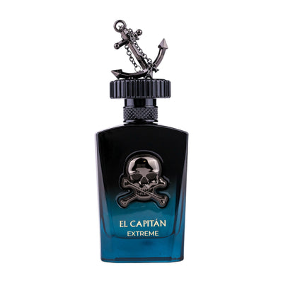 El Capitan Extreme Eau de Parfum 100ml från Gulf Orchid: En kraftfull och djup doft med inslag av bergamott, trä och kryddor.