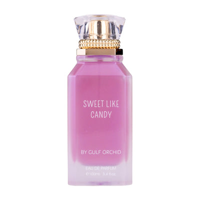 Sweet Like Candy Eau de Parfum från Gulf Orchid är en lekfull och söt doft med noter av frukt och vanilj, perfekt för glädjefyllda stunder.