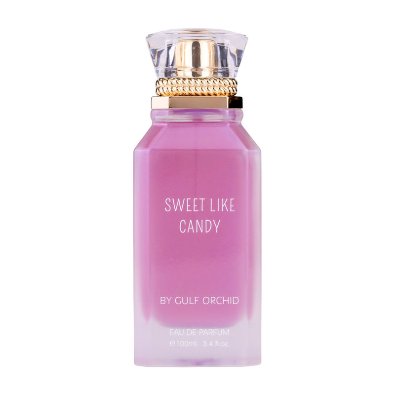 Sweet Like Candy Eau de Parfum från Gulf Orchid är en lekfull och söt doft med noter av frukt och vanilj, perfekt för glädjefyllda stunder.