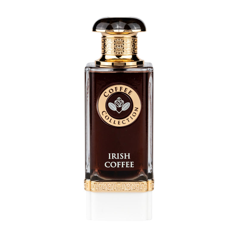 Irish Coffee Eau de Parfum 100ml erbjuder en varm och inbjudande doft med inslag av kaffe och vanilj, perfekt för en lyxig och mysig känsla.