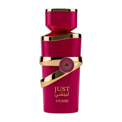 Just Lychee Eau de Parfum 100ml från Fragrance World är en fräsch och fruktig doft med inslag av lychee och blommor som ger en känsla av lyx och glädje.