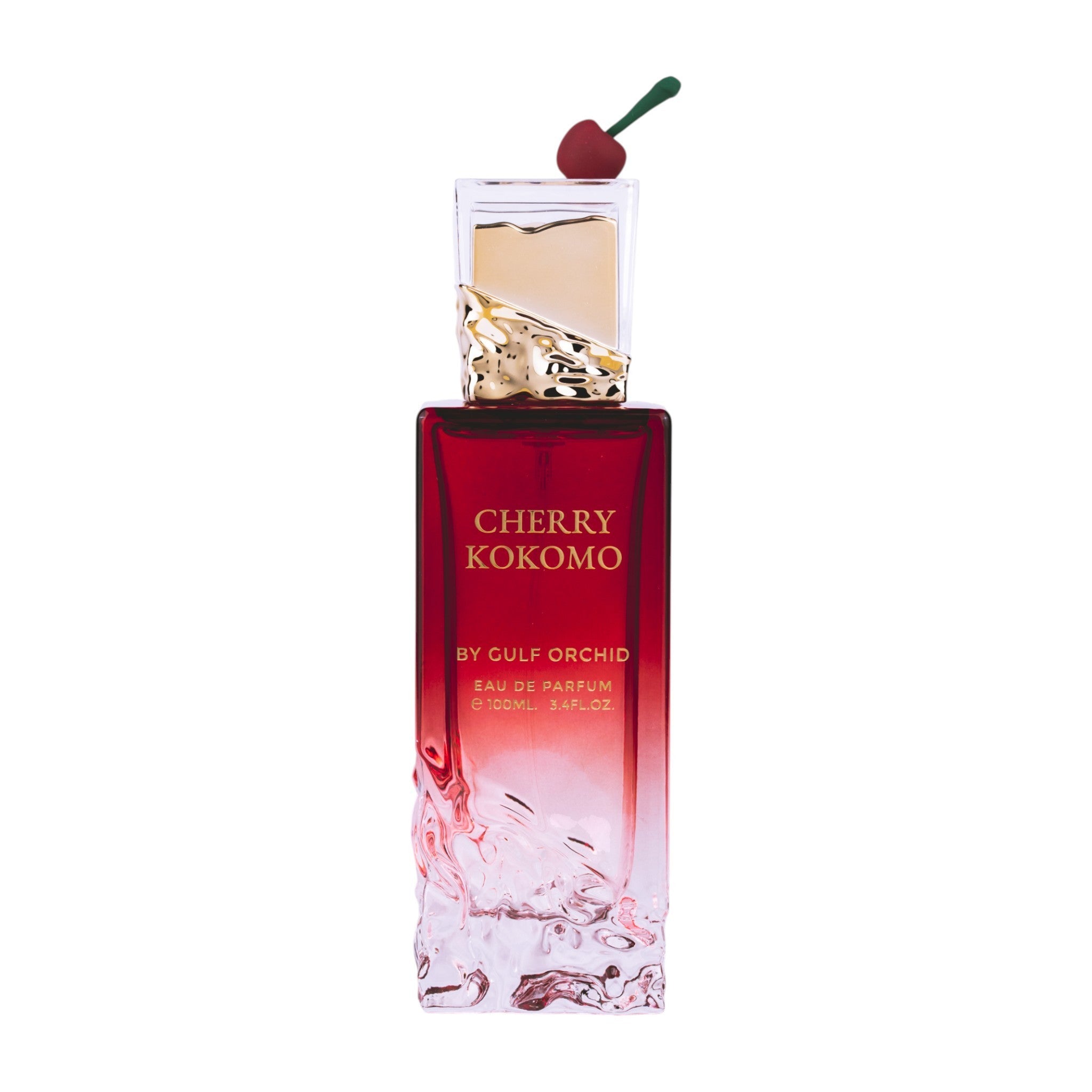 Cherry Kokomo Eau de Parfum från Gulf Orchid erbjuder en fruktig och blommig doft som förför med sin söta körsbärston och fräschör.