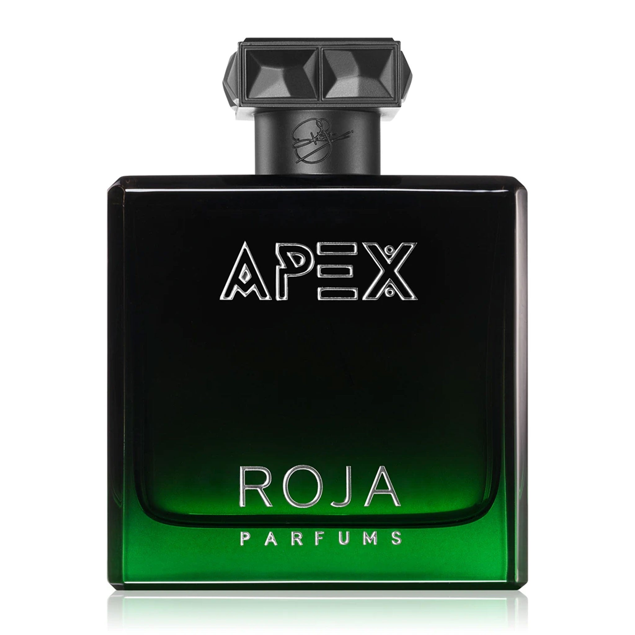 Apex Eau de Parfum från Roja Parfums i 100ml. En kraftfull och sensuell doft som förenar fräschör med djup, perfekt för den självsäkra.