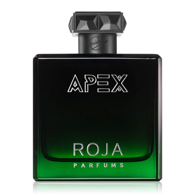 Apex Eau de Parfum från Roja Parfums i 100ml. En kraftfull och sensuell doft som förenar fräschör med djup, perfekt för den självsäkra.