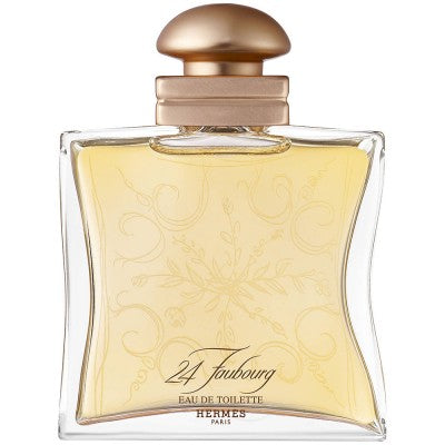 24 Faubourg Eau de Toilette 100ml: En elegant doft för kvinnor med blommiga och träiga noter, perfekt för vardag och fest. Fräsch, tidlös och förförisk.