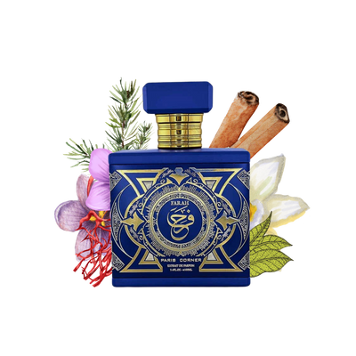 Farah Extract de Parfum 100ml från Paris Corner - en elegant och tidlös doft med kryddiga, fruktiga och blommiga noter.
