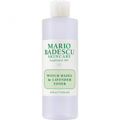 Mario Badescu Witch Hazel & Lavender 236ml: Lugnande toner för normal till kombinerad hud, minskar porer och återfuktar.