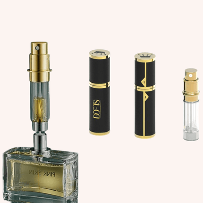 Perfume Atomizer | Lyxig Påfyllningsbar Läder Parfymflaska - Dofts.se